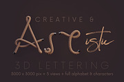 Rope - 3D Lettering, a Graphic by MIIM (Thumbnail 5 of 9)