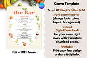 Signature Drink Sign Canva Template, a Brochure Template by GraphiCarola (Thumbnail 3 of 6)