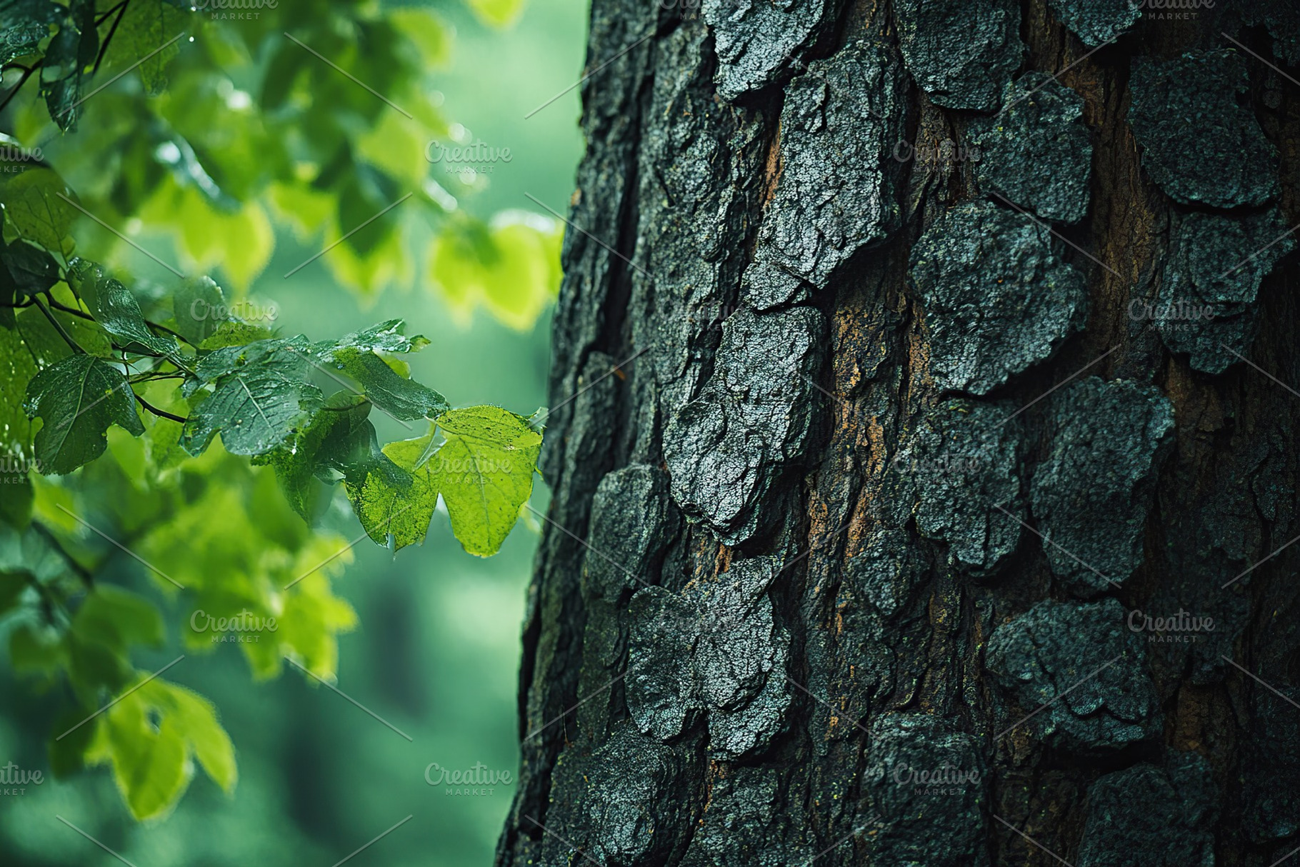 Texture of tree bark, closeup, a Nature Photo by AlyaAnd