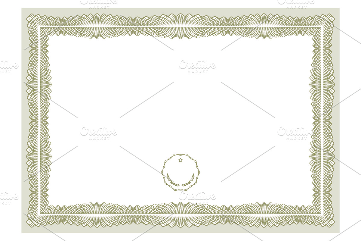 Certificate388. Diploma template, a Decorative Illustration by Sunny (Photo 3 of 3)