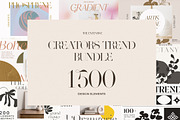 Retro Gradient Abstract Bundle, a Texture Illustration by Laras Wonderland (Thumbnail 1 of 24)