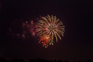 Colorfull fireworks, an Abstract Photo by 1miromiro