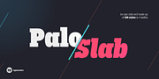 Palo Slab, a Slab Serif Font by TypeUnion (Thumbnail 1 of 13)