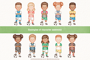 Football - Cliparts Set, an Illustration by Estudio Daiane Barbosa (Thumbnail 9 of 10)