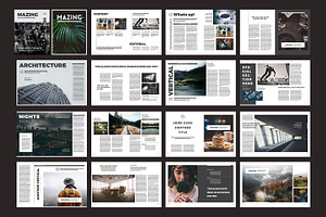 Mazing Magazine Template