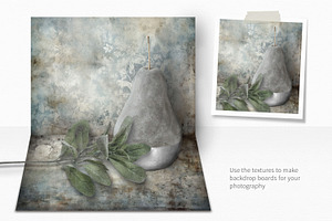 Blue Vintage Wallpaper Paintings