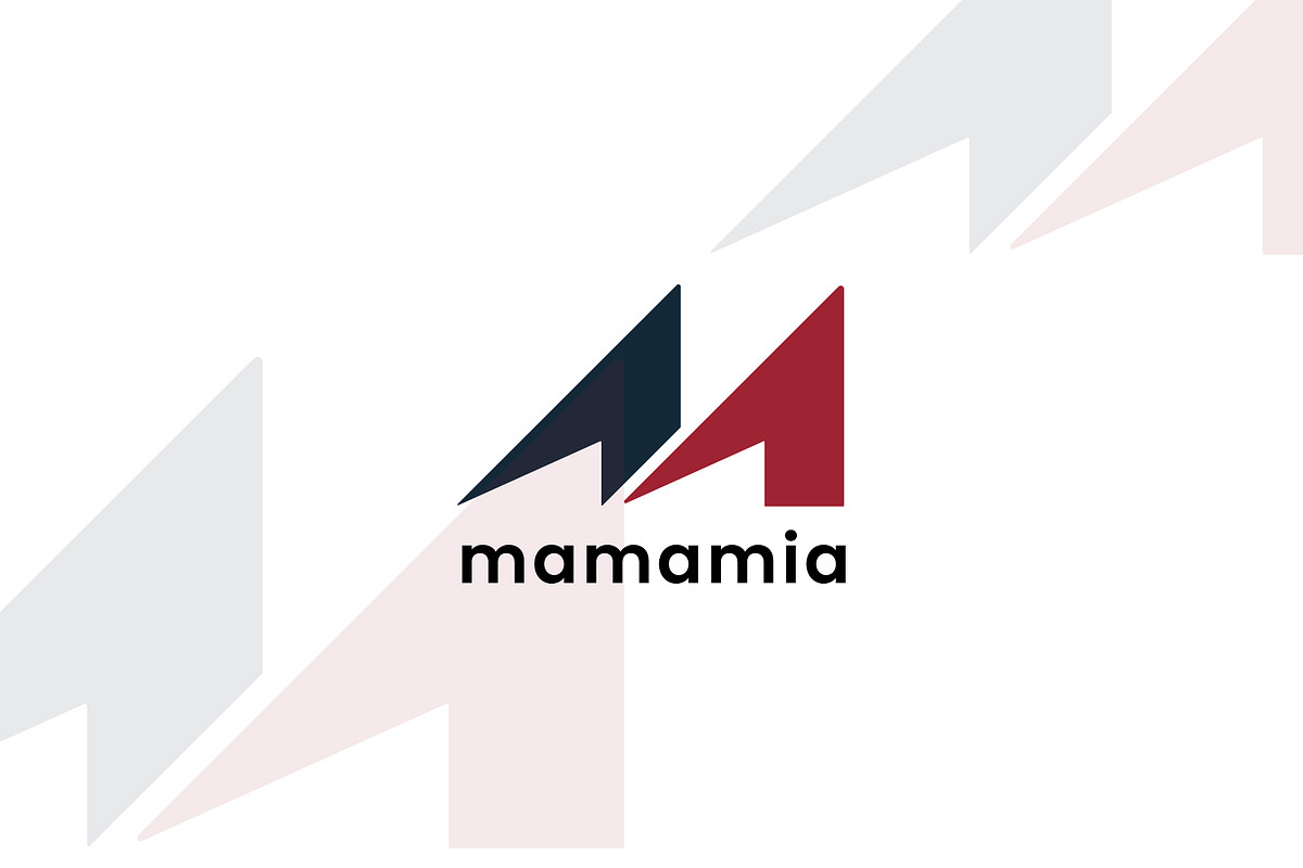 Letter M mamamia, a Branding & Logo Template by gagego (Photo 1 of 2)