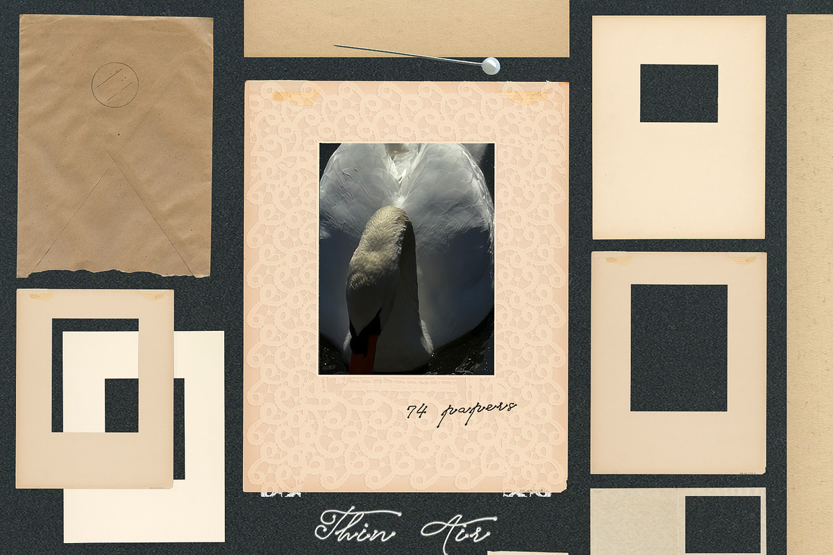 Thin Air - Soft Collage Elements, an Object Graphic by Purple (Photo 4 of 15)