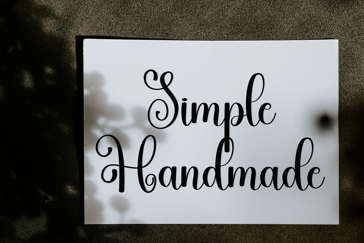 Stencil Grandma, a Handwritten Font by FreshTypeINK (Photo 5 of 8)