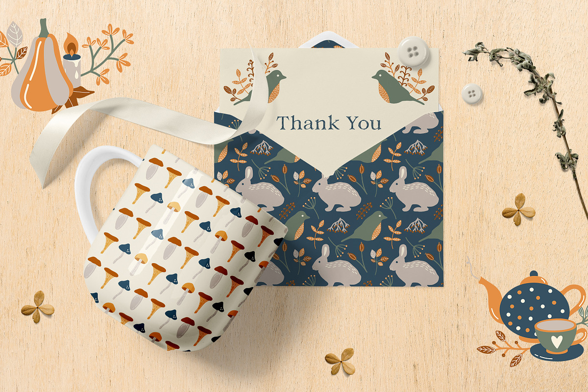 Scandinavian Autumn Collection, an Animal Illustration by Little Nordic Atelier (Photo 12 of 12)