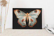Moth and Butterflies, an Object Graphic by TheCuteShop (Thumbnail 7 of 9)