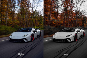 35 Car Lens Photoshop Actions