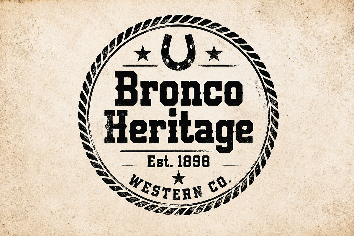 Bronco Heritage, a Slab Serif Font by Wow Magic (Photo 3 of 5)