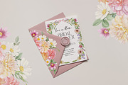 In Bloom Watercolor Florals, a Seasonal Illustration by Catch the Dream Art (Thumbnail 2 of 14)