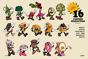 GROOVY FOOD COLLECTION, a Food Illustration by UnaAnya (Thumbnail 4 of 7)
