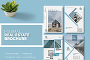 Minimal Real Estate Brochure, a Brochure Template by Addaxx (Thumbnail 1 of 4)