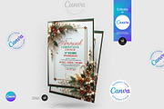 Christmas Dinner flyer Template, a Flyer Template by Aam360 (Thumbnail 2 of 3)