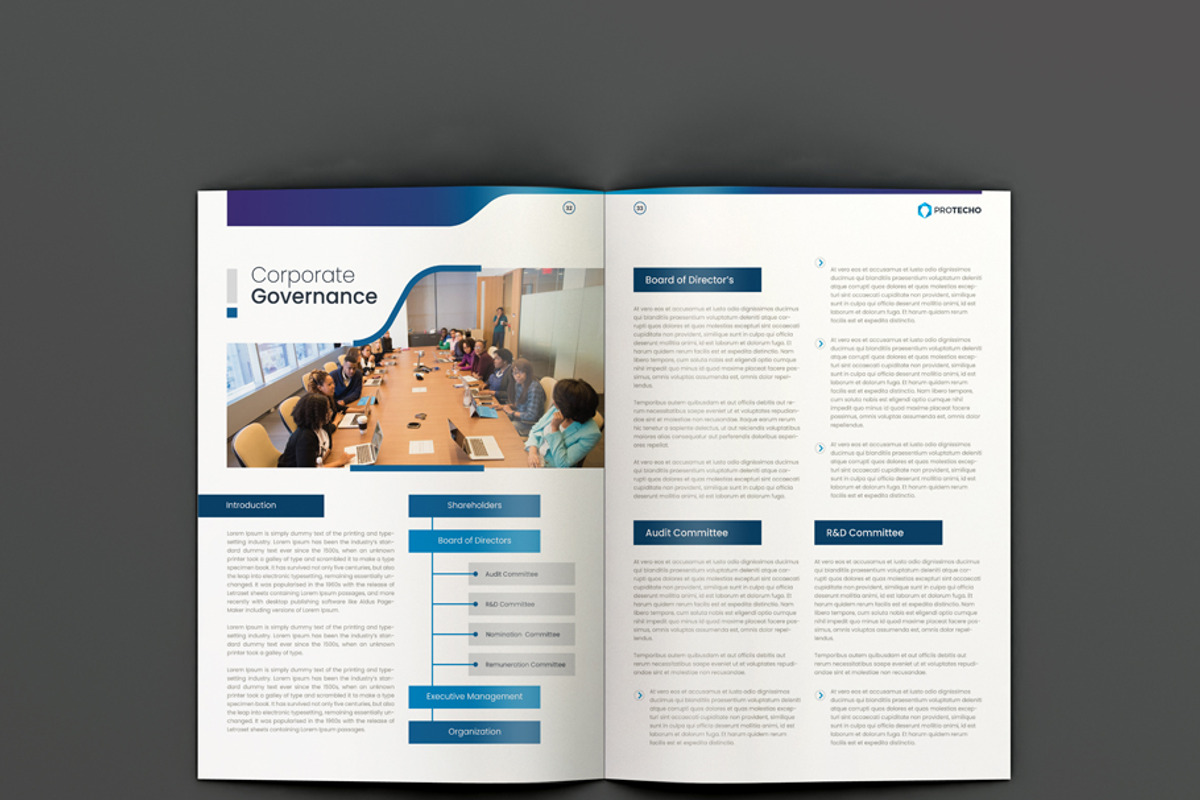 Annual Report, a Brochure Template by xnorpix (Photo 17 of 25)