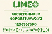 LIMEO - Juicy Display Font, a Sans Serif Font by NTC Graphic (Thumbnail 11 of 11)