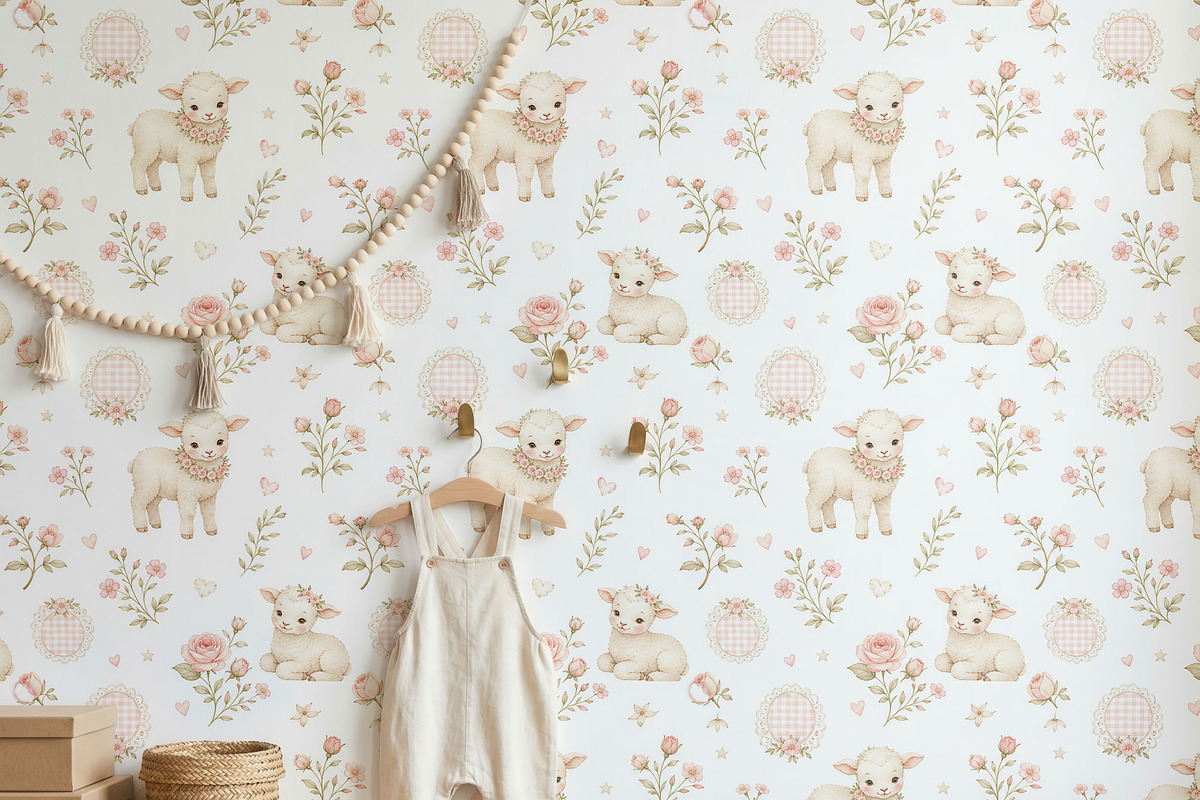 Nursery Wallpaper Mockup PSD, a Household Mockup by 1001 mockups (Photo 8 of 11)