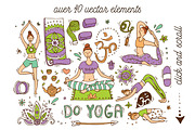 Do yoga, an Illustration by Steshnikova (Thumbnail 2 of 7)