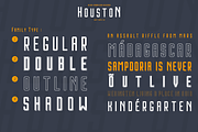 Houston Font Family, a Sans Serif Font by Craft Supply Co. (Thumbnail 7 of 10)