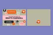 Remy Farewell Party Invitation, an Invitation Template by Mountain Folk Creative (Thumbnail 2 of 6)