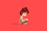 Cartoon Adventure Boys Logo, a Branding & Logo Template by Kongstones_std (Thumbnail 4 of 4)