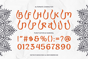 Bhaswari Hindi Display Modern Font, a Sans Serif Font by Vadovastd (Thumbnail 4 of 9)