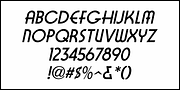 Uptown Story JNL, a Font by Jeff Levine Fonts (Thumbnail 5 of 5)