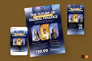 Crypto Conference Flyer, a Flyer Template by MMPixelCraft (Thumbnail 1 of 4)