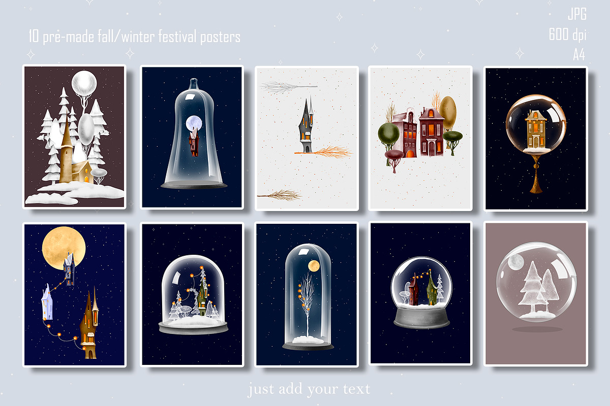 FALL WINTER MAGIC SEASONS CREATOR, a Texture Illustration by ArtOLB (Photo 2 of 11)