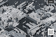 Isometric Vector | Rounded Shapes, a Background Graphic by dvtchk (Thumbnail 6 of 12)