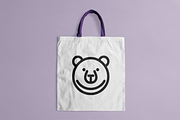 Bear Minimalist Vector Logo Design, a Branding & Logo Template by Vectorium Studio (Thumbnail 2 of 2)