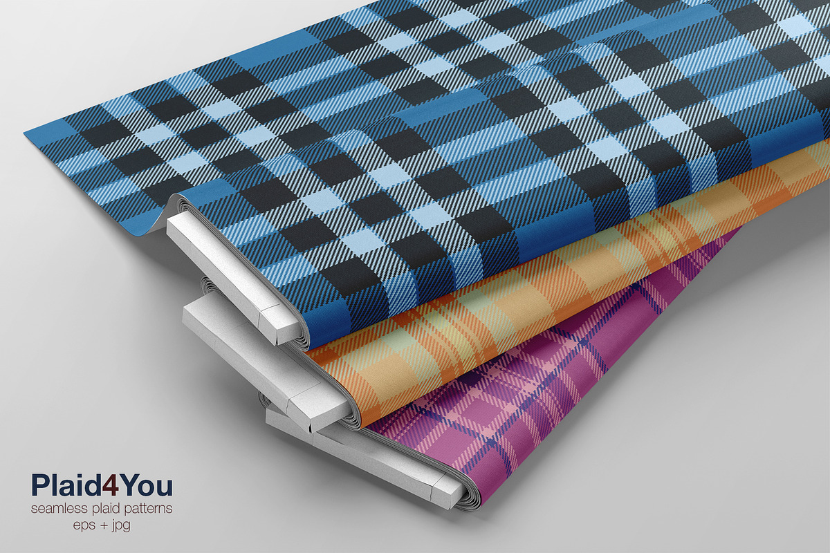 #209 One Tone Plaids, a Pattern Graphic by Plaid4You (Photo 3 of 5)
