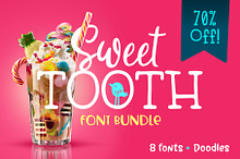 Sweet Tooth Font Bundle