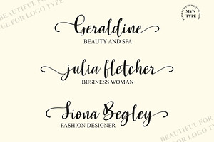 Yolanda Comel - Calligraphy Font