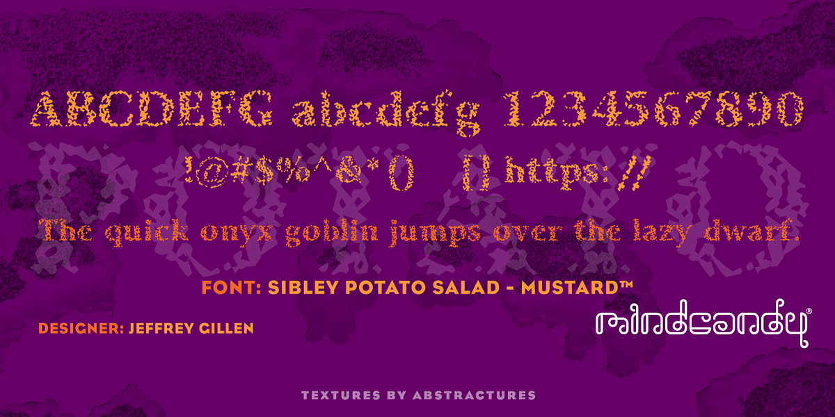 Sibley Potato™, a Font by MINDCANDY (Photo 6 of 6)
