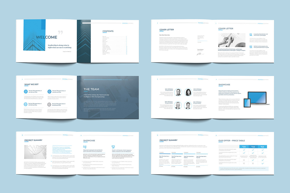 A5 Proposal, a Brochure Template by BrochuresFactory (Photo 4 of 5)