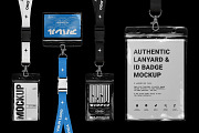 Authentic Lanyard & ID Badge Mockup, a Mockup by FLYERWRK (Thumbnail 8 of 8)