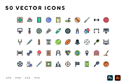 Sport icons, an Outline Icon by Wencory (Thumbnail 1 of 2)