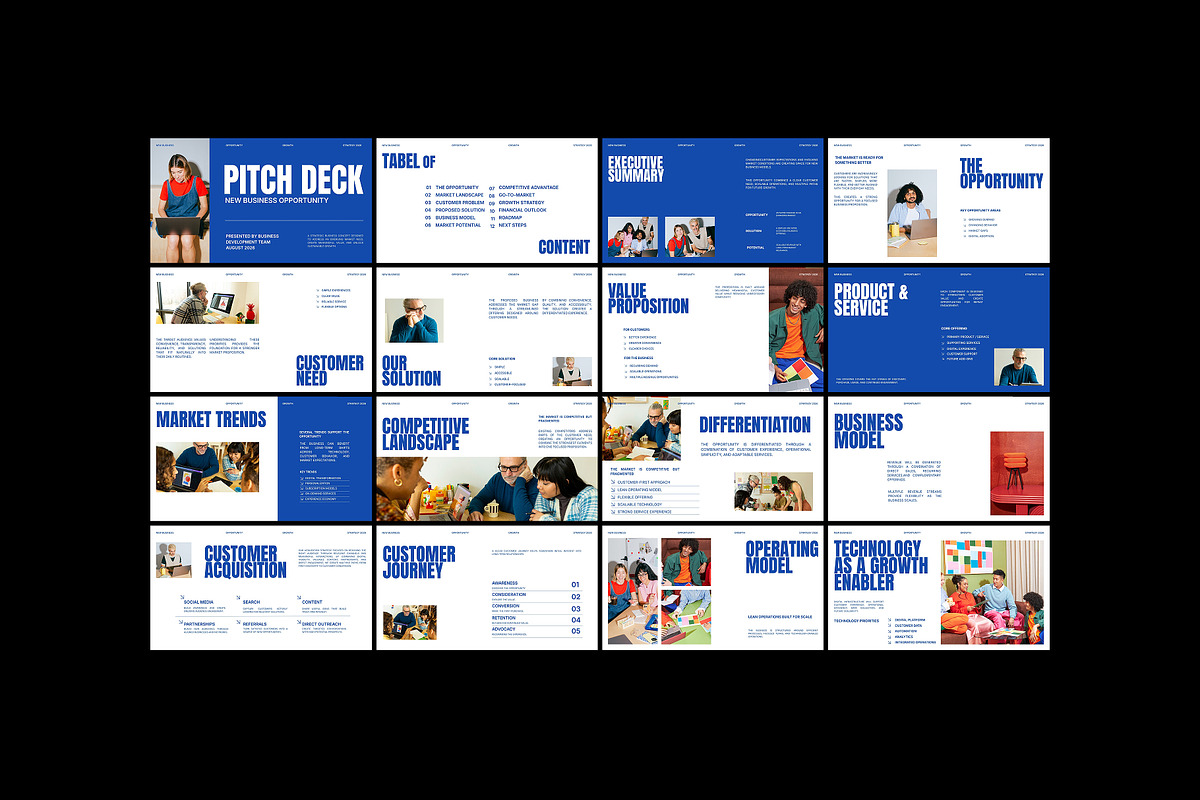 New Business Google Slides, a Presentation Template by adoestudio (Photo 8 of 8)