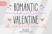 Romantic Valentine Font Duo, a Script Font by Ainun Jinan (Thumbnail 1 of 11)