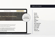 Therapist Squarespace Template, a Squarespace Template by Pretty Boss Designs (Thumbnail 4 of 6)