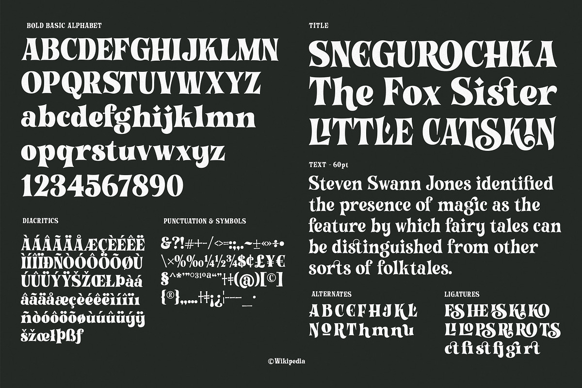 Histories - Fairytale Typeface, a Font by Graptail (Photo 14 of 15)