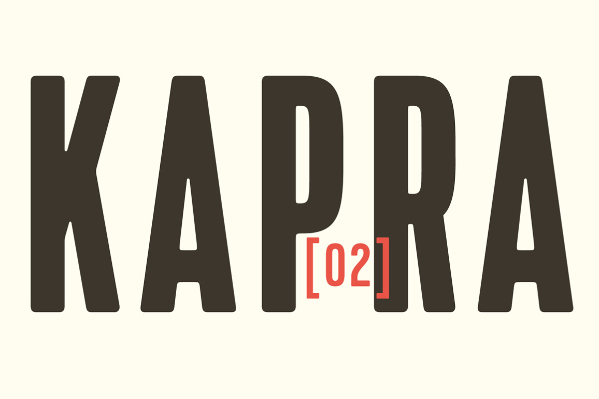 Kapra fonts family - 50% off