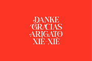 Amore Christmas - Christmas Font, a Serif Font by Keithzo (Thumbnail 8 of 8)