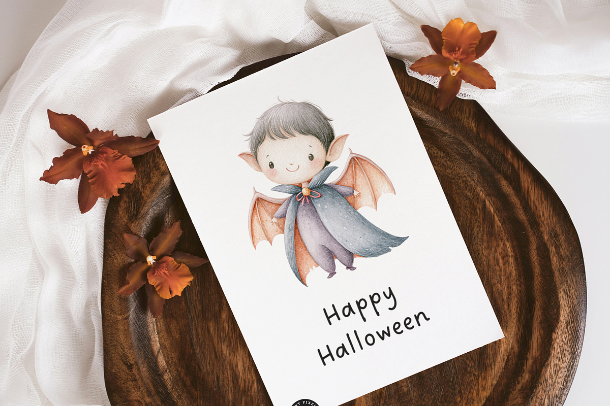 Halloween Atelier Clipart Bundle, an Animal Illustration by PaintPixelCo (Photo 10 of 13)