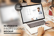 Multi Device Mockup Scene Creator, a Books & Magazine Mockup by VaaniDesigns (Thumbnail 3 of 22)