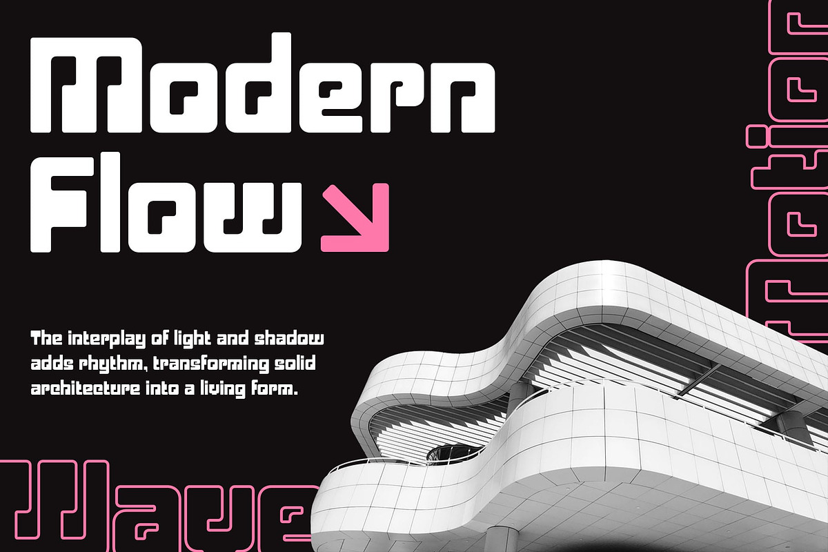 CS Saturn – Bold Display Font, a Sans Serif Font by Craft Supply Co. (Photo 5 of 8)